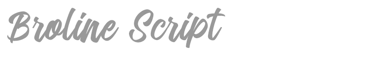 Broline Script